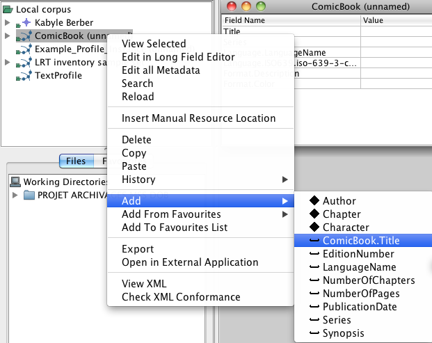 Add new metadata field