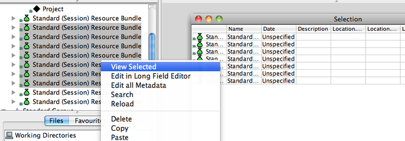 Editing cells from five individual nodes