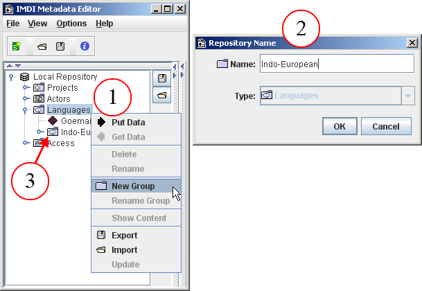 Add a repository group
