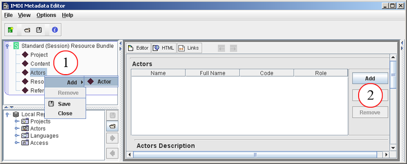 Add subnodes (1)