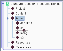 Drag a subnode
