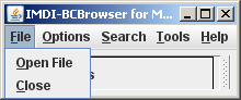 File Menu
