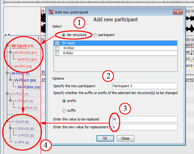 Add New Participant Example 1