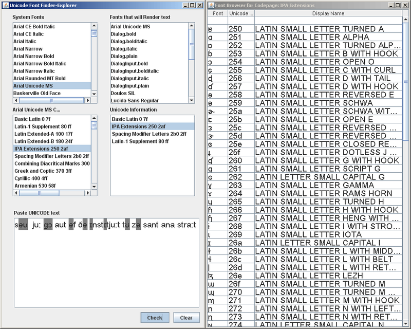 Font Finder-Explorer