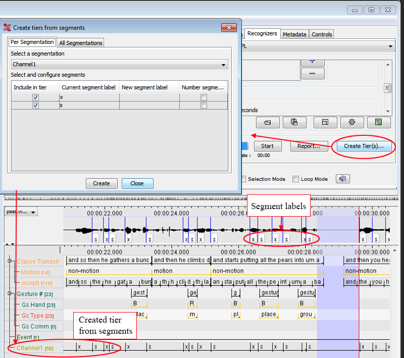 Audio Recognizer results