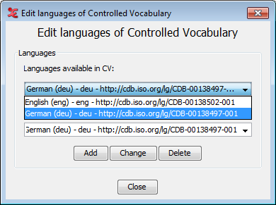 Edit CV Languages 3