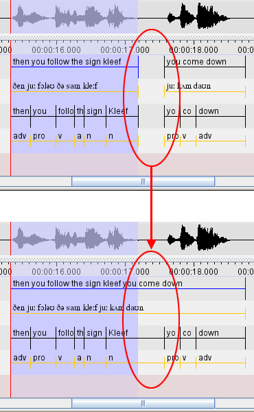 Merge annotations