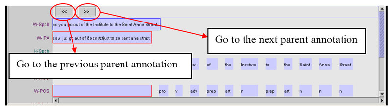 Interlinear viewer