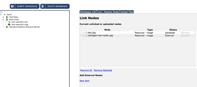 Replaced nodes