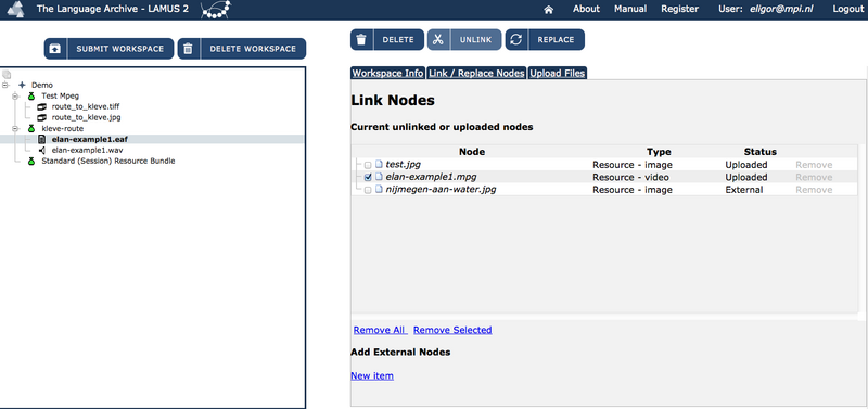 Unlink nodes