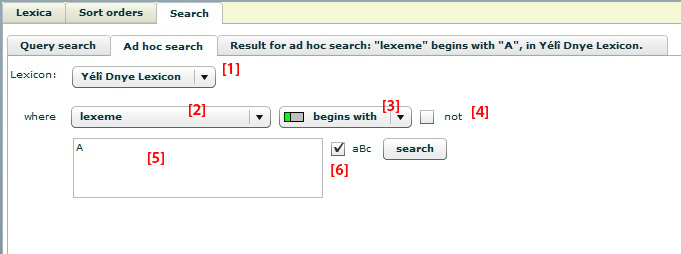 The Ad Hoc Search