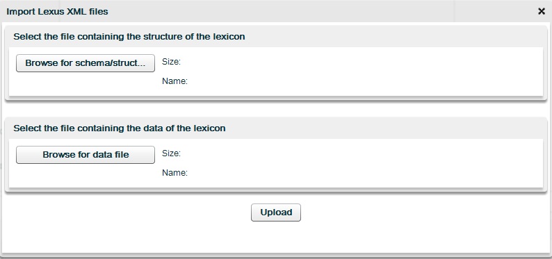 Importing LEXUS XML files