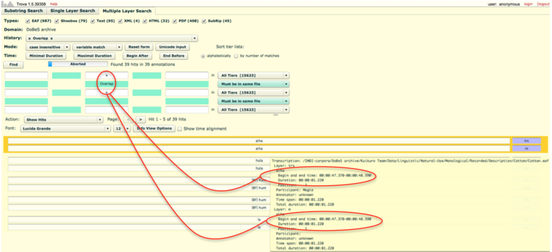 Example Variable Match