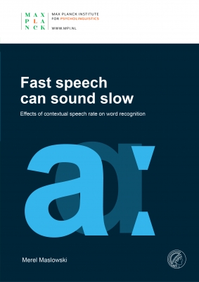 On Thursday 12th of December 2019, at 11.00, Merel Maslowski will defend her thesis entitled "Fast speech can sound slow: Effects of contextual speech rate on word recognition" in the Senaatszaal of Radboud University Thumbnail